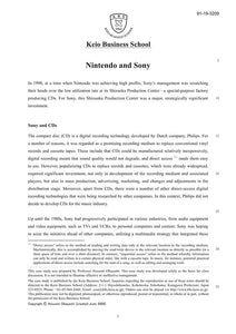 Nintendo and Sony